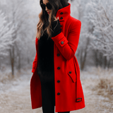 Tyylikäs ja lämmin naisten trenchcoat - Mukavuus ja eleganssi - EmiyoSuomi - Takki Nainen