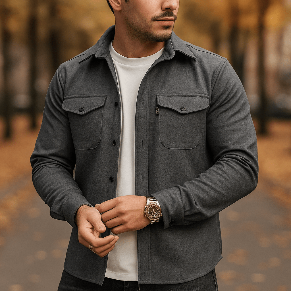 Tyylikäs paita syksyyn - Mukava - Ajaton eleganssi - EmiyoSuomi - Villapaita Miehet