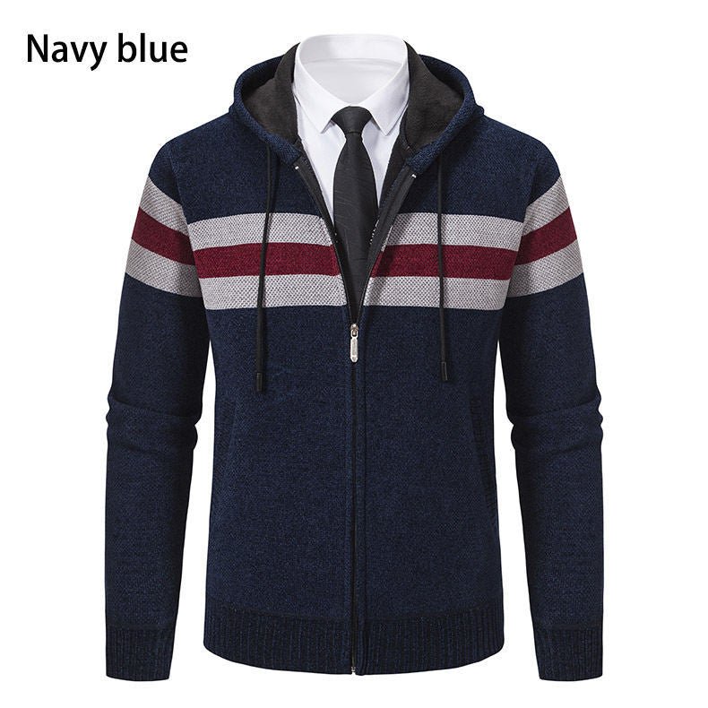 Tyylikkäät neulevetoketjuhupparit miehille - Mukavuus - Laatu - Tyyli - EmiyoSuomi - Villapaita Miehet