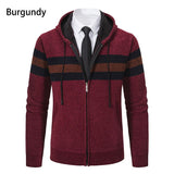 Tyylikkäät neulevetoketjuhupparit miehille - Mukavuus - Laatu - Tyyli - EmiyoSuomi - Villapaita Miehet