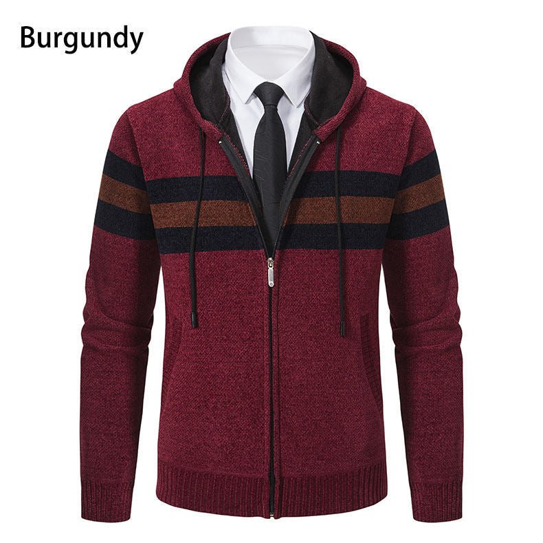 Tyylikkäät neulevetoketjuhupparit miehille - Mukavuus - Laatu - Tyyli - EmiyoSuomi - Villapaita Miehet