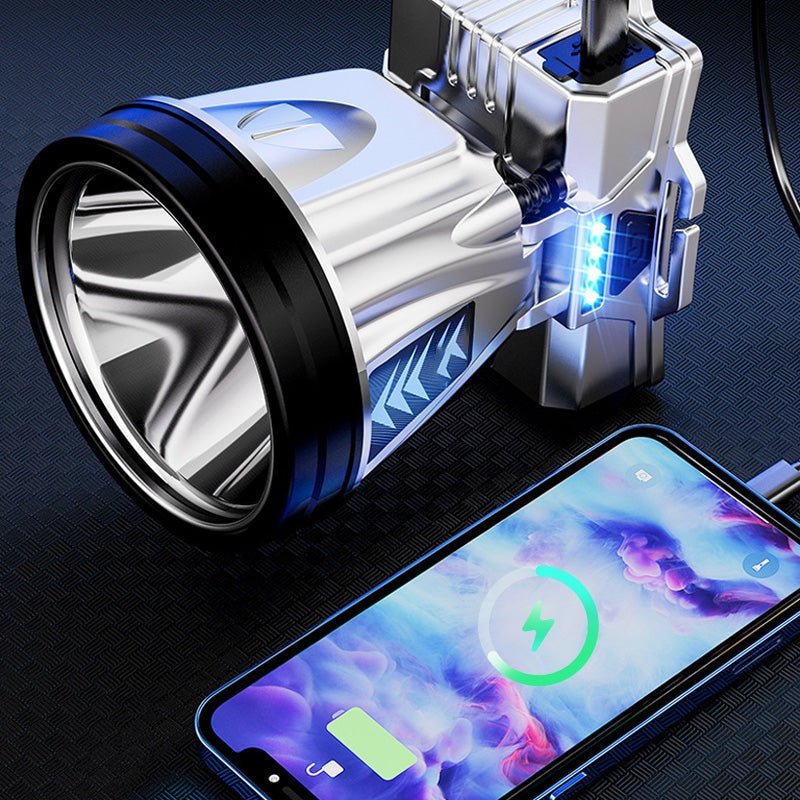 Ultra - kirkas LED - päävalaisin - NightGuide - EmiyoSuomi - Leirintäalue