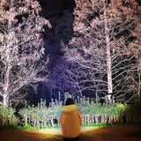 Ultra - kirkas LED - päävalaisin - NightGuide - EmiyoSuomi - Leirintäalue