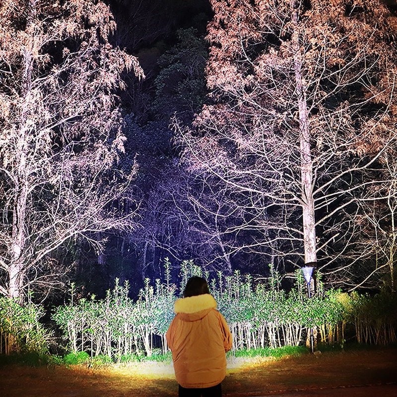 Ultra - kirkas LED - päävalaisin - NightGuide - EmiyoSuomi - Leirintäalue