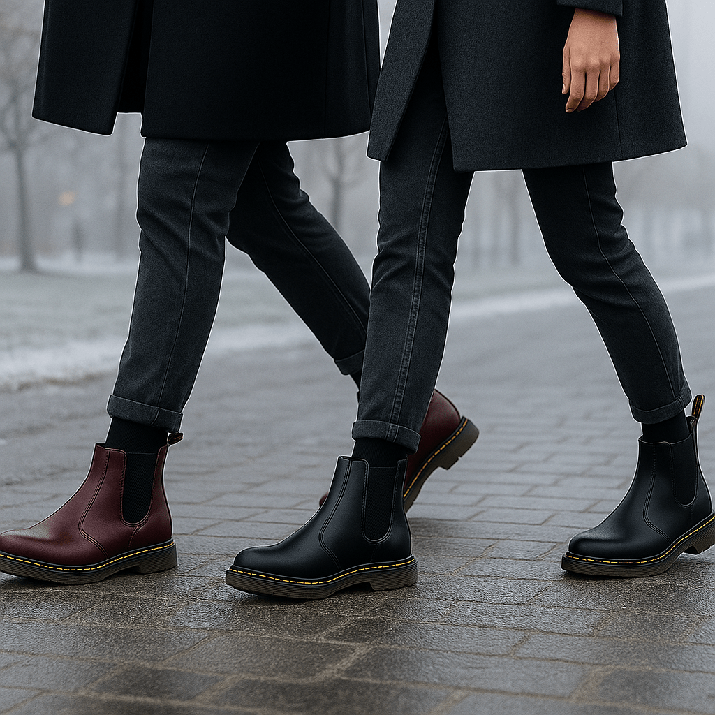 Unisex - nahkasaappaat – Tyylikkyys ja kestävä mukavuus - EmiyoSuomi - Naisten talvikengät