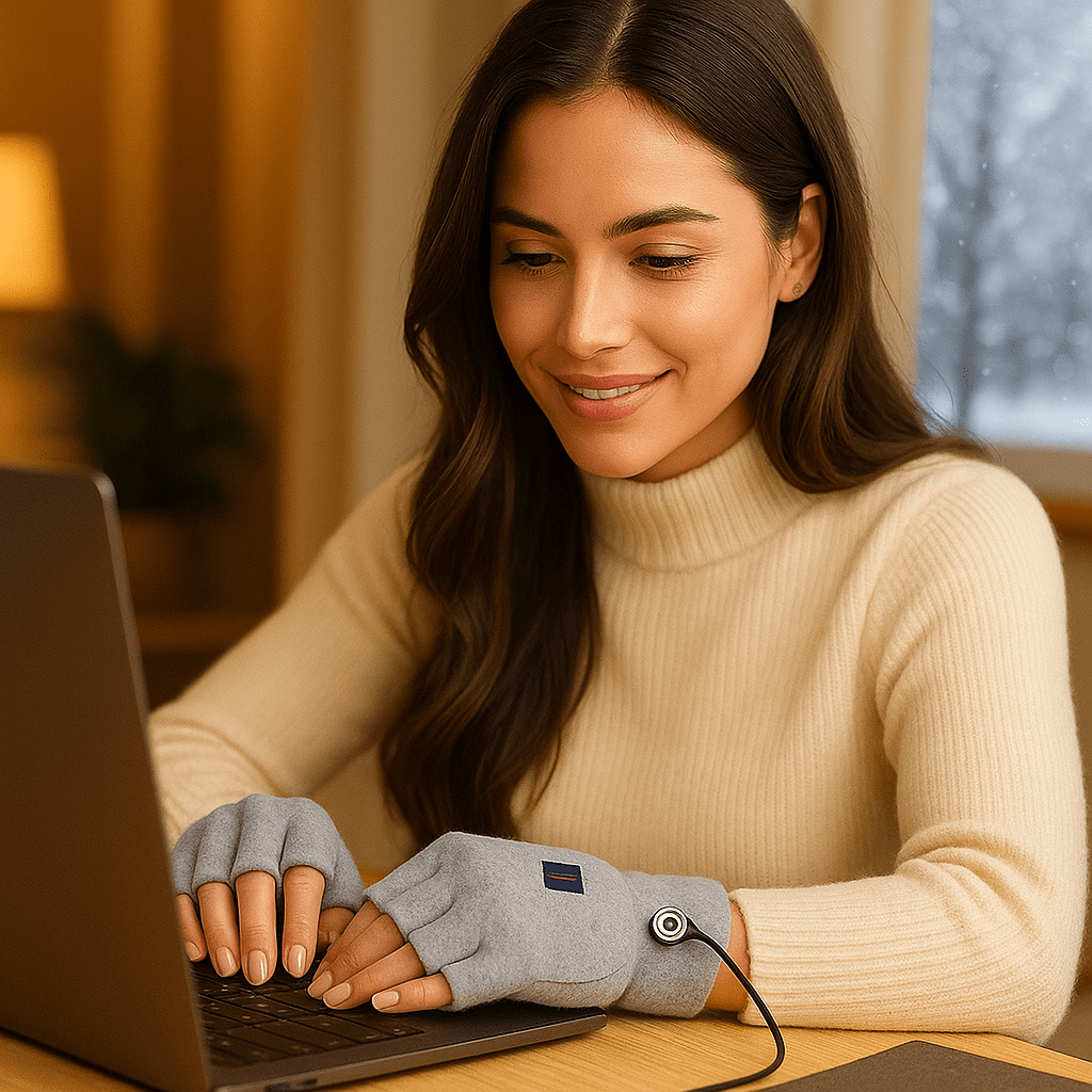 USB - lämpösaappaat – Ilman sormia & Talvinen mukavuus - EmiyoSuomi - Lämmitettävät käsineet