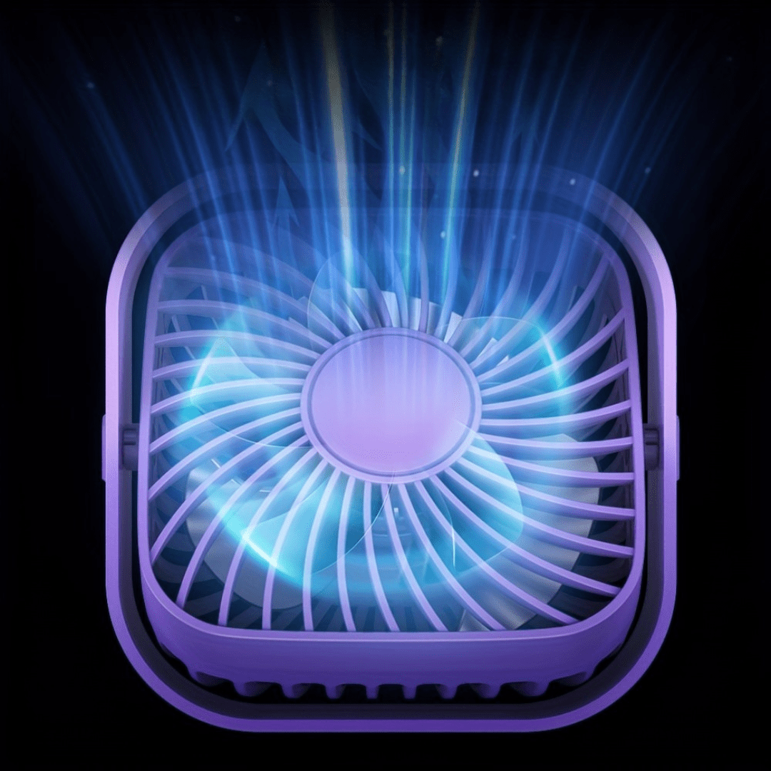 USB - pöytätuuletin kannettava hiljainen pöytätuuletin - EmiyoSuomi - jäähdytys