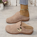 Naisten Kiilasandaalit | Slip-On Wedge Platform | Mukava