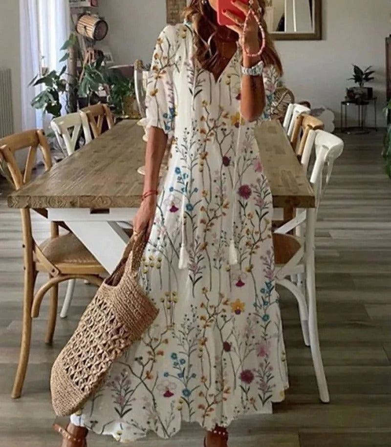 Claidel - Elegantti boheemi mekko Unelmamekko-Mekot-EmiyoSuomi