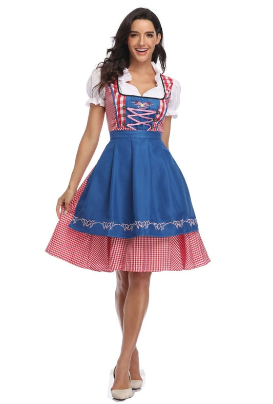 Perinteinen Oktoberfest-puku - Greta - Aito tyyli-Mekot-EmiyoSuomi