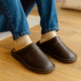 Vedenpitävät nahkasandaalit miehille – mukavat ja lämpimät - EmiyoSuomi - Talvikenkiä - Mies