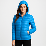 Vesi - ja tuulenpitävä takki - Eristeenä valkoiset hanhenhöyhenet - EmiyoSuomi - Naisten liivi