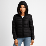 Vesi - ja tuulenpitävä takki - Eristeenä valkoiset hanhenhöyhenet - EmiyoSuomi - Naisten liivi