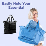 Vesitiivis Matkalaukku - 7 Päivän Matka Yhdessä Laukussa & Useita Taskuja - EmiyoSuomi - Leirintäalue