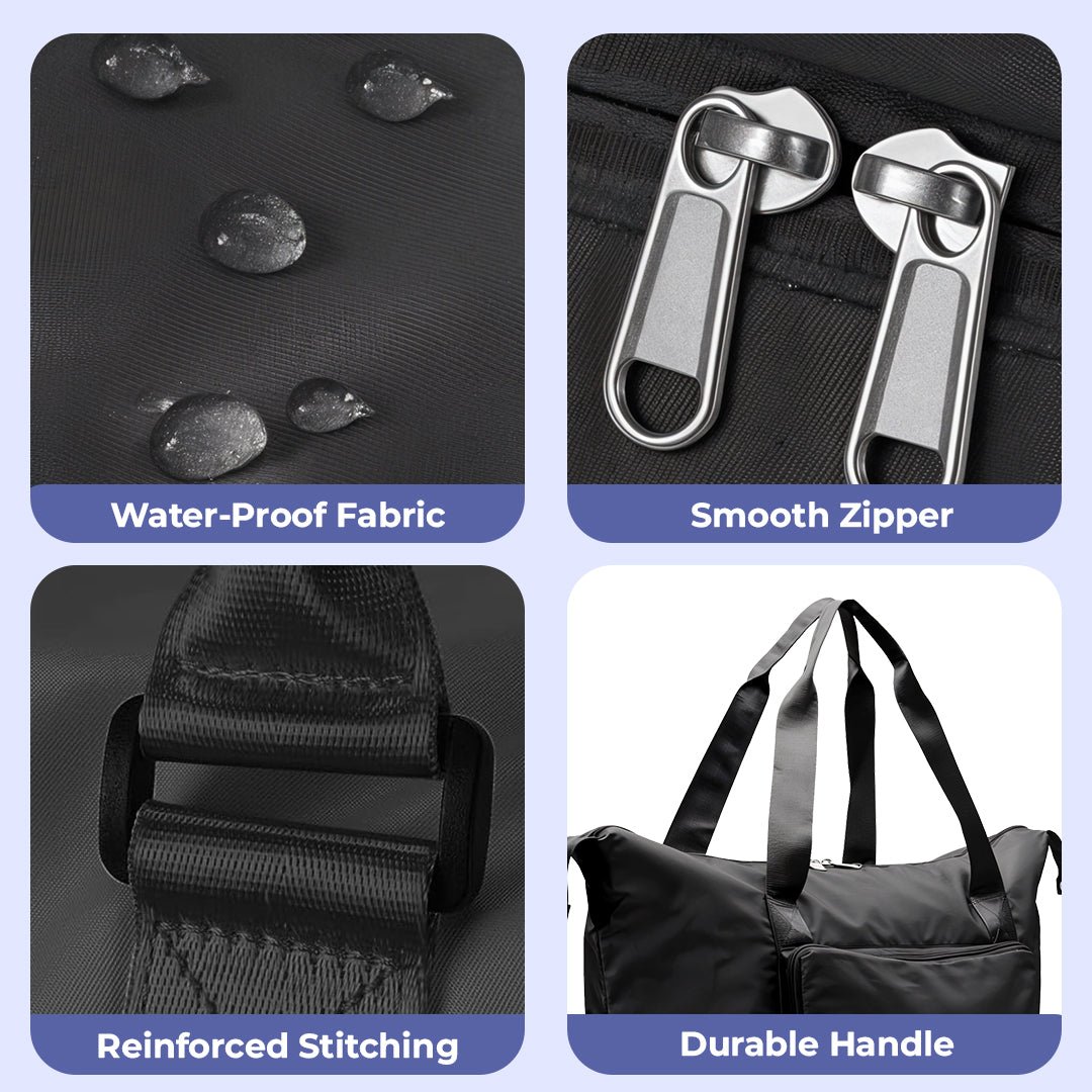 Vesitiivis Matkalaukku - 7 Päivän Matka Yhdessä Laukussa & Useita Taskuja - EmiyoSuomi - Leirintäalue