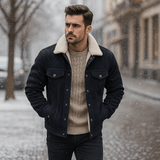 Vibe - Vahva ja Tyylikäs Cordtakki Miehille - Mukavuus & Kestävyys - EmiyoSuomi - Takit - Miehet