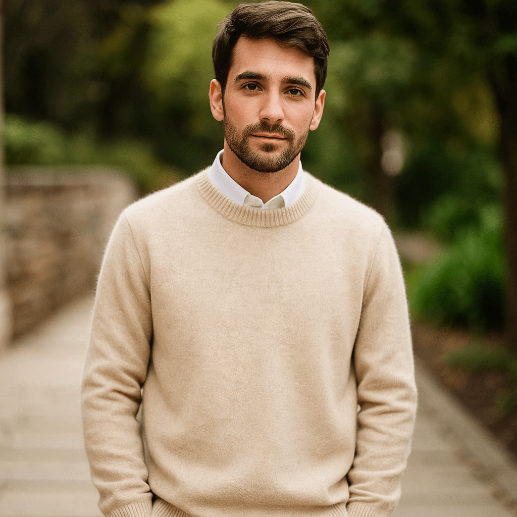 Villapaita - Mukava Jakob Neule - Lämmin & Tyylikäs - EmiyoSuomi - Villapaita Miehet