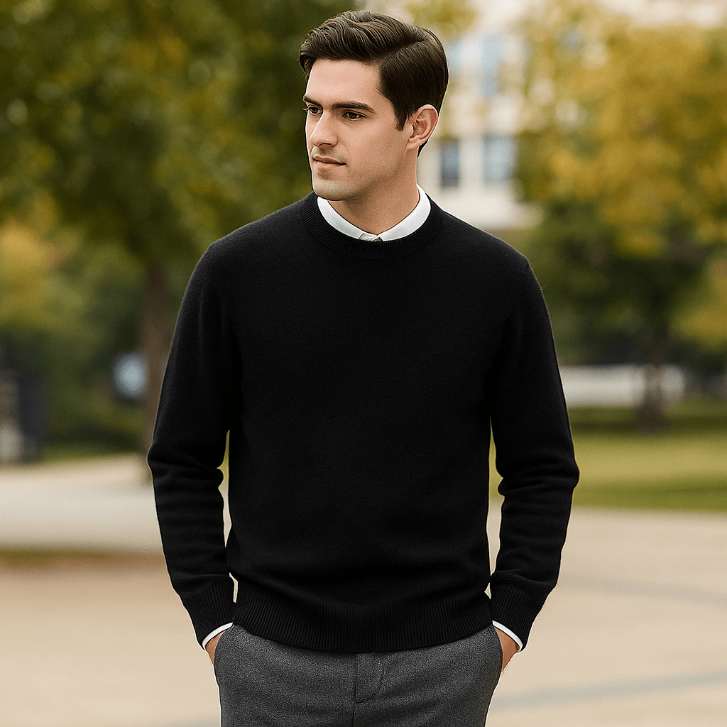 Villapaita - Mukava Jakob Neule - Lämmin & Tyylikäs - EmiyoSuomi - Villapaita Miehet