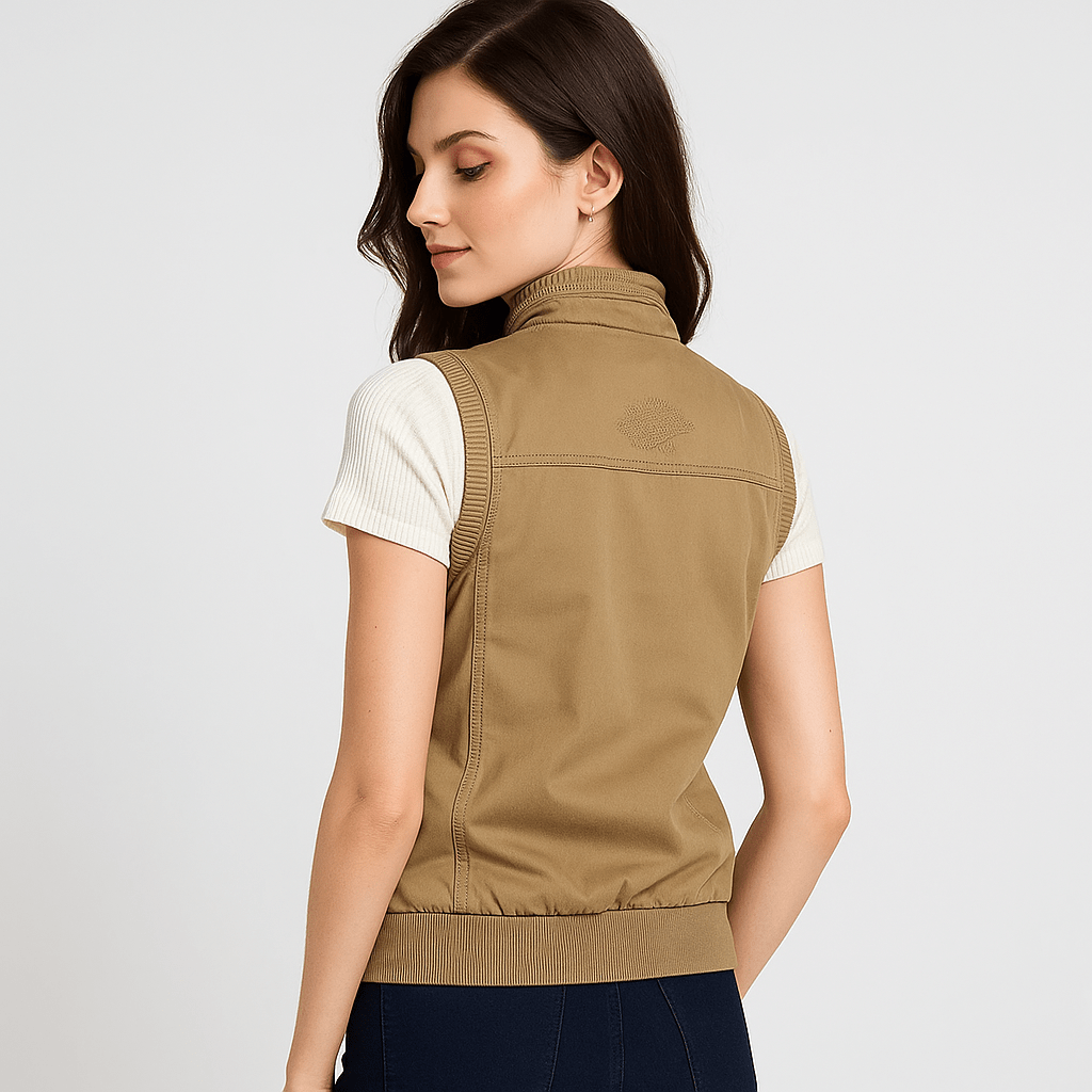 Vintage Monikäyttöinen Liivi - Tyylikäs Mukavuus - Joustava Käyttö - EmiyoSuomi - Naisten liivi