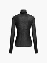 Naisten villasekoite turtleneck sweater poolokauluksella säännöllinen istuvuus