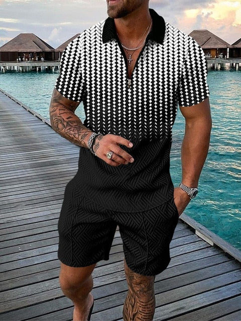 Yari™ | Kesäpoolo + shortsit setti