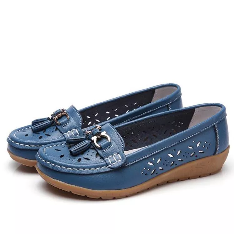 Tina | Pehmeät ja hengittävät mokasiinisandaalit-Shoes-EmiyoSuomi