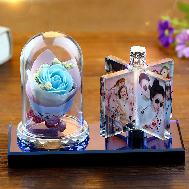 Bloom | Räätälöity LED-ruusulamppu-Photo Lamp-EmiyoSuomi