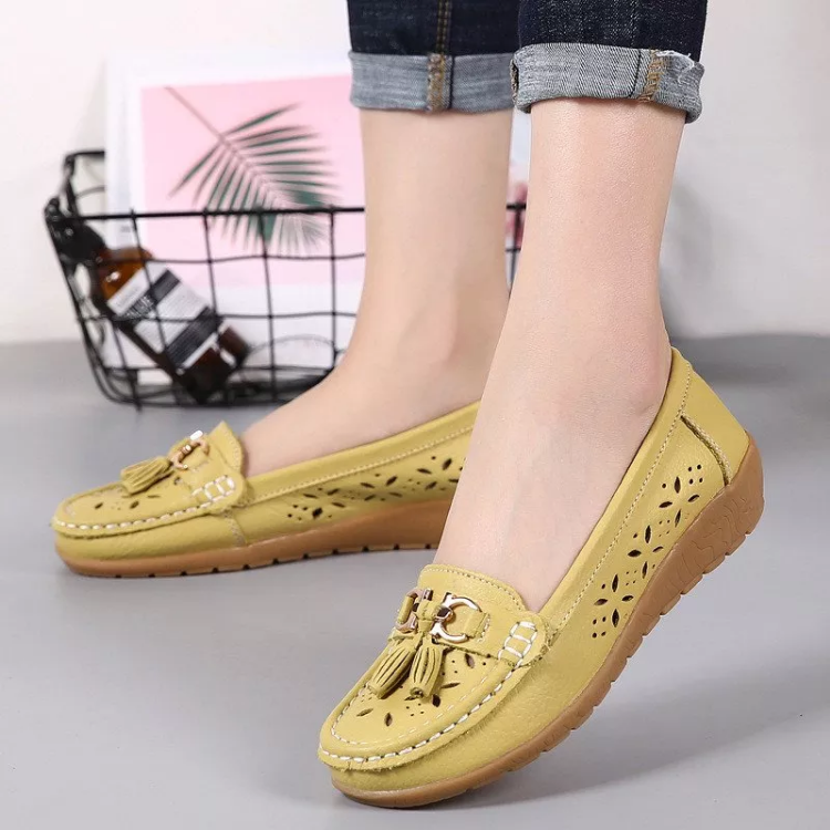 Tina | Pehmeät ja hengittävät mokasiinisandaalit-Shoes-EmiyoSuomi