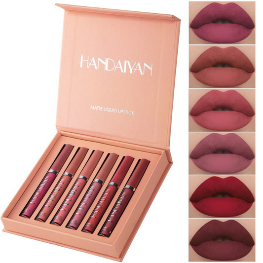Goddess | Matta Lipgloss 6 värisetti-EmiyoSuomi