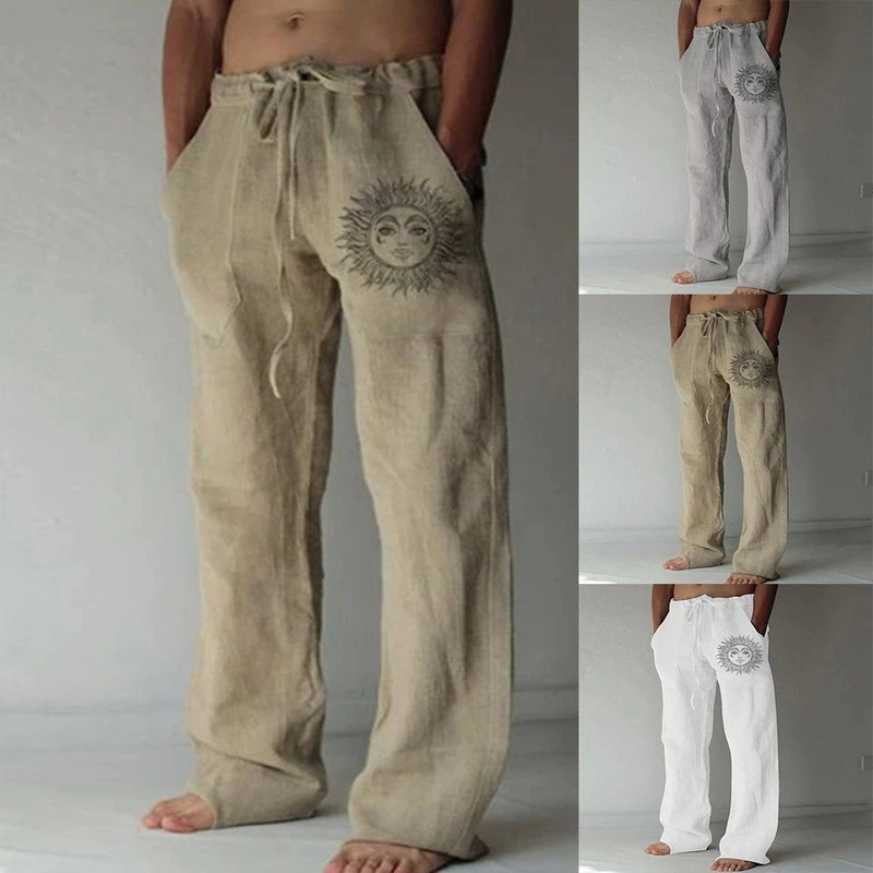 Manny | Muoti Streetwear suorat housut-Clothing-EmiyoSuomi