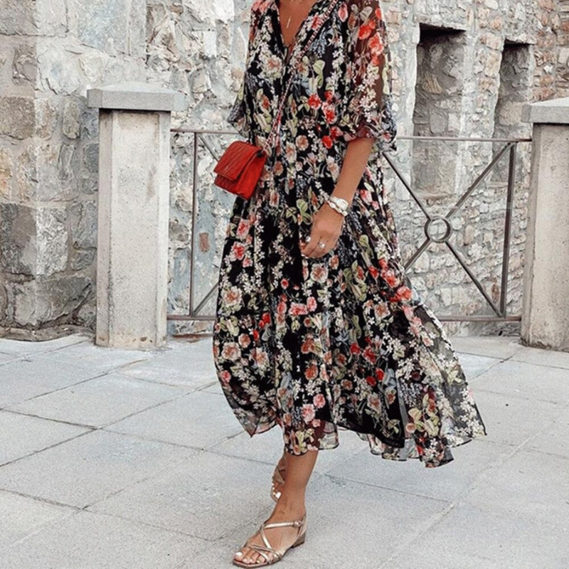 Sofia | Boho mekko-Clothing-EmiyoSuomi