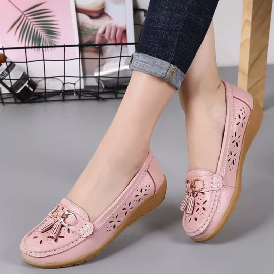 Tina | Pehmeät ja hengittävät mokasiinisandaalit-Shoes-EmiyoSuomi