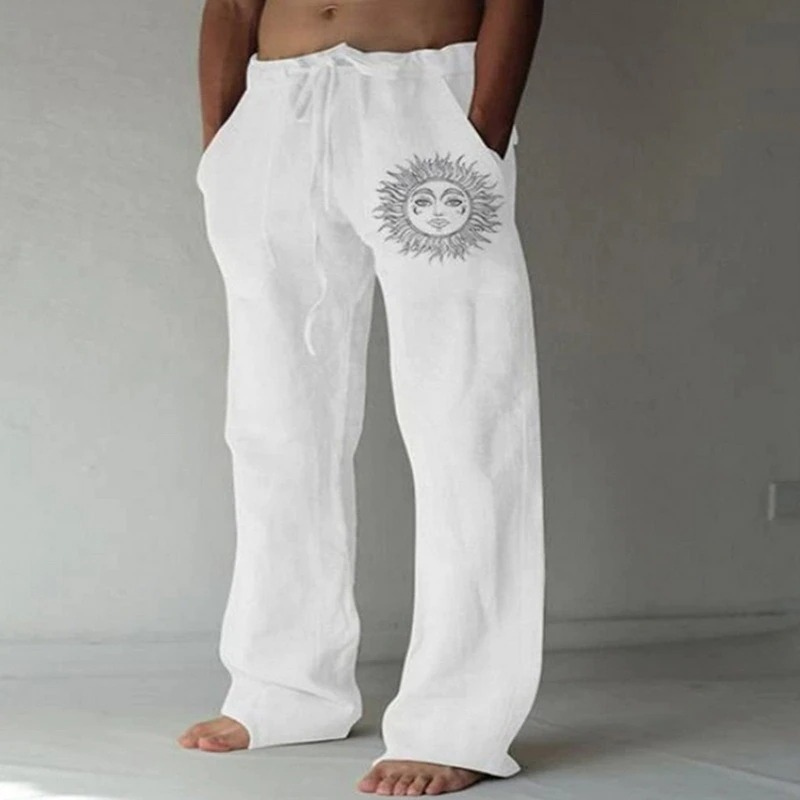 Manny | Muoti Streetwear suorat housut-Clothing-EmiyoSuomi