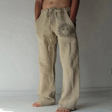Manny | Muoti Streetwear suorat housut-Clothing-EmiyoSuomi