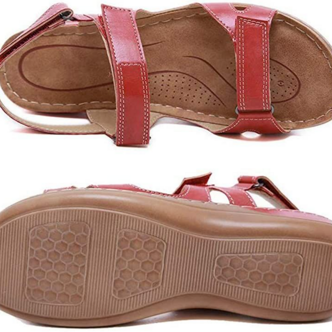 Valerie | Premium-ortopediset avokärkiset sandaalit-Shoes-EmiyoSuomi