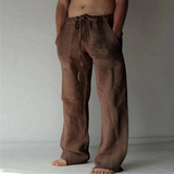 Manny | Muoti Streetwear suorat housut-Clothing-EmiyoSuomi