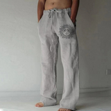 Manny | Muoti Streetwear suorat housut-Clothing-EmiyoSuomi