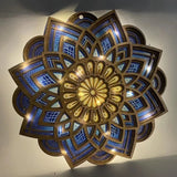 Mandala | Käsintehty seinävalaisin-EmiyoSuomi