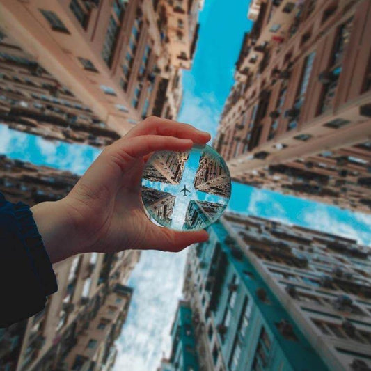 Lensball | Kristallipallo-objektiivi-lensball-EmiyoSuomi