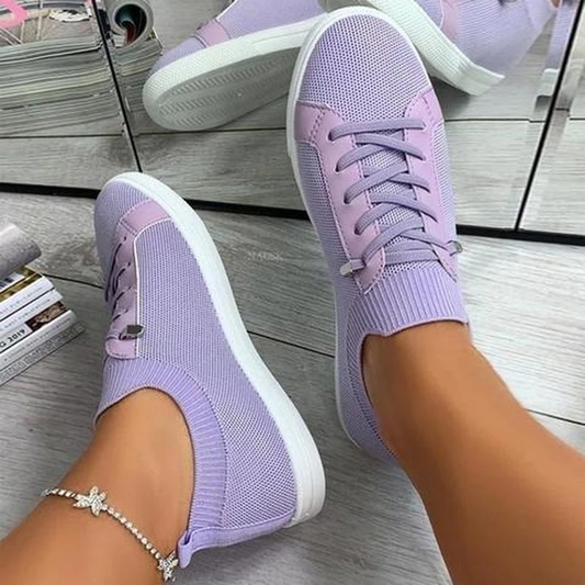 Rabiya | Ontto ulos pyöreäkärkiset rennot tennarit-Shoes-EmiyoSuomi
