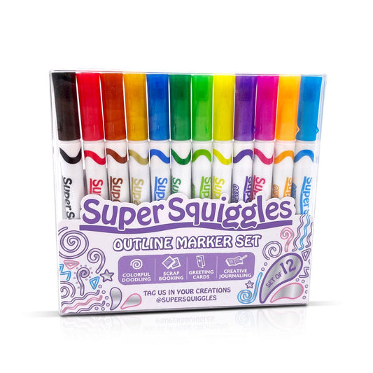Squiggles | Ääriviivamerkkisetti-EmiyoSuomi