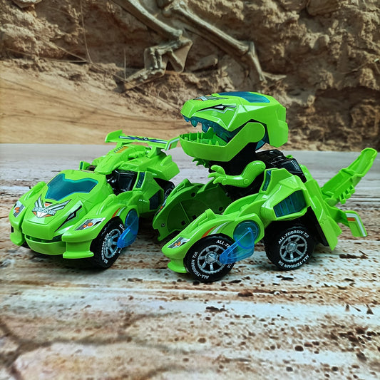 Dinocar | Muuttava dinosaurus LED-auto-EmiyoSuomi