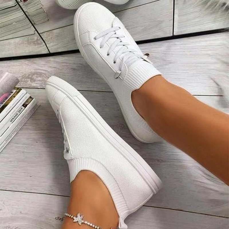 Rabiya | Ontto ulos pyöreäkärkiset rennot tennarit-Shoes-EmiyoSuomi