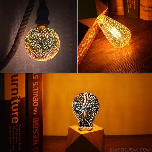 3D Värikäs LED ilotulitus lamppu-Clothing-EmiyoSuomi