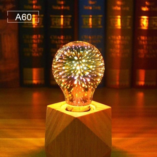 Emiyo™ | 3D Värikäs LED ilotulitus lamppu