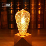 Emiyo™ | 3D Värikäs LED ilotulitus lamppu