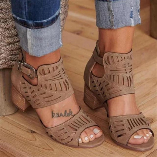 Jaana | Mukavat nahkaiset kesäsandaalit-Shoes-EmiyoSuomi