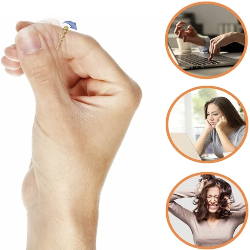 Moly™ | Antimyrkkyä ahdistus Sormus