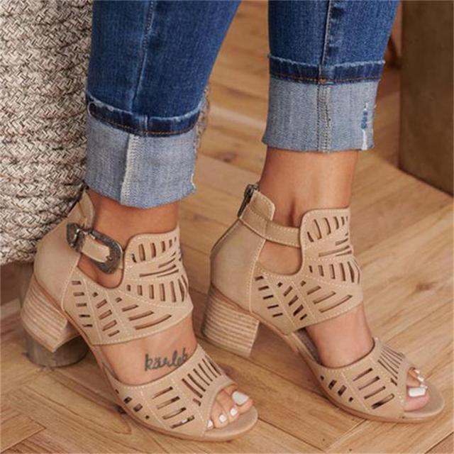 Zabrina | Vintage ontto sandaalit-Shoes-EmiyoSuomi