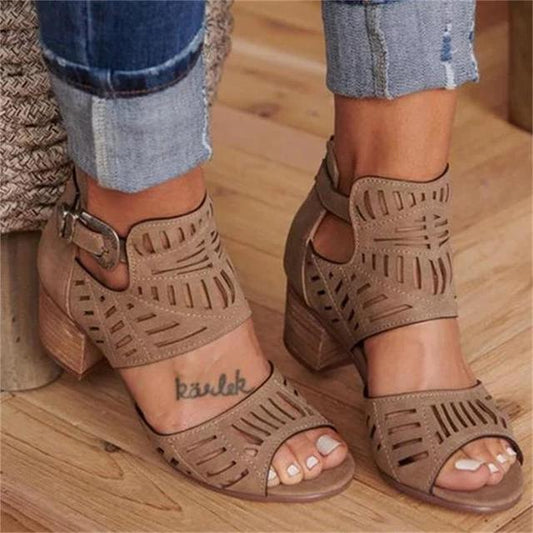 Zabrina | Vintage ontto sandaalit-Shoes-EmiyoSuomi